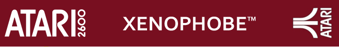 Xenophobe logo for Atari 2600